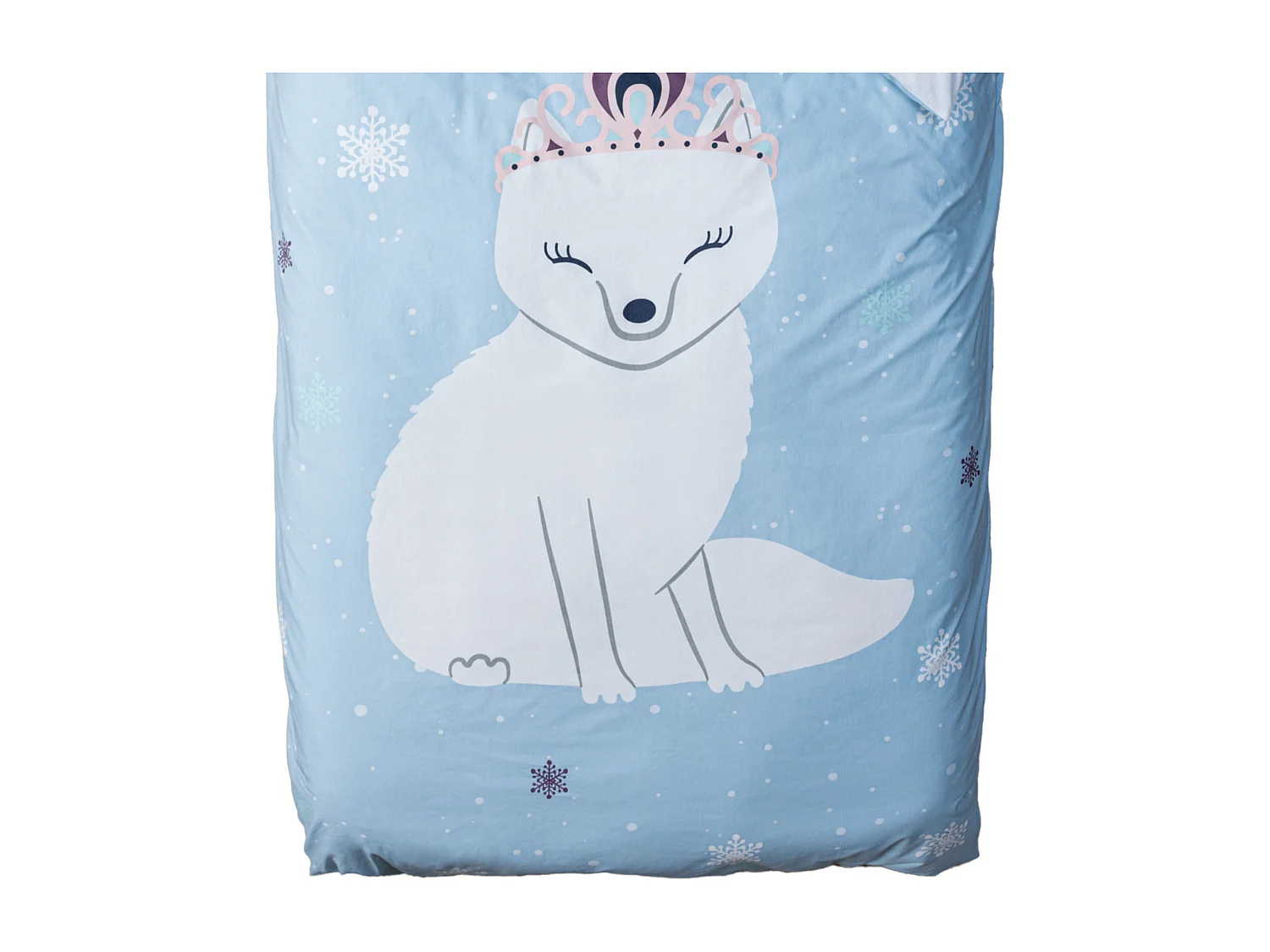 Bettwäsche-Set Weißer Fuchs für Kinder 140 x 200 cm