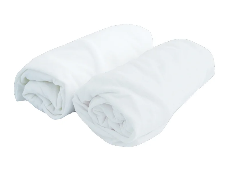 Duo de draps housse en jersey
