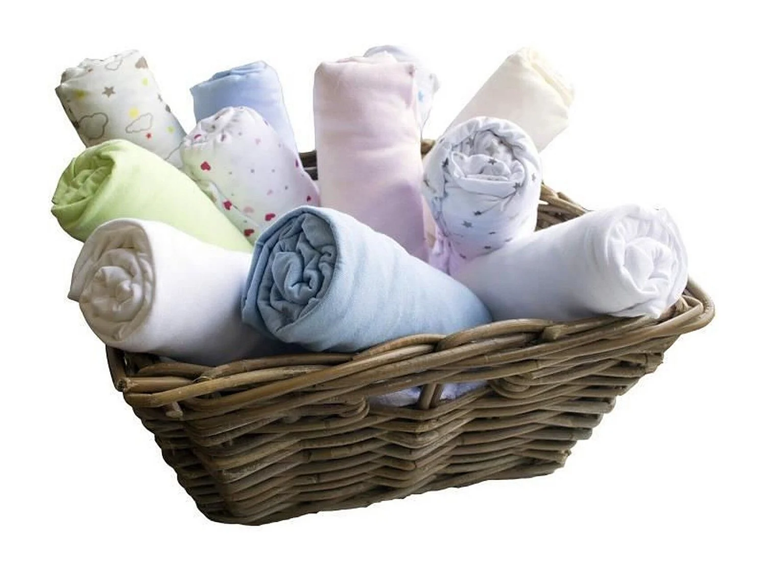 Duo de draps housse en jersey