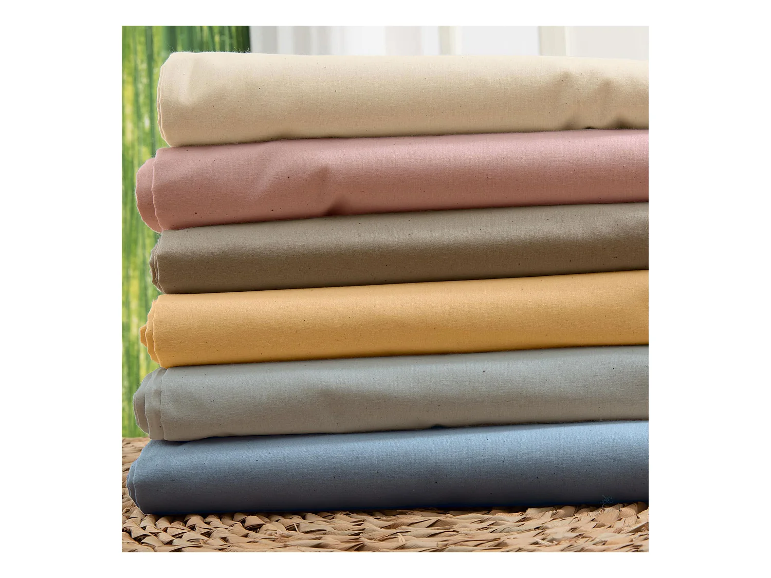 Drap housse 100% coton biologique - bonnet 30 cm