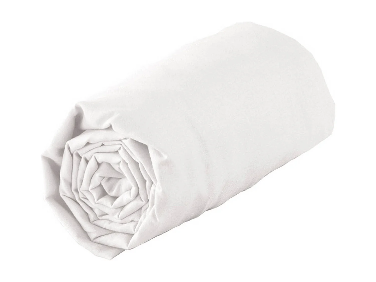 Drap housse 100 % coton 57 fils