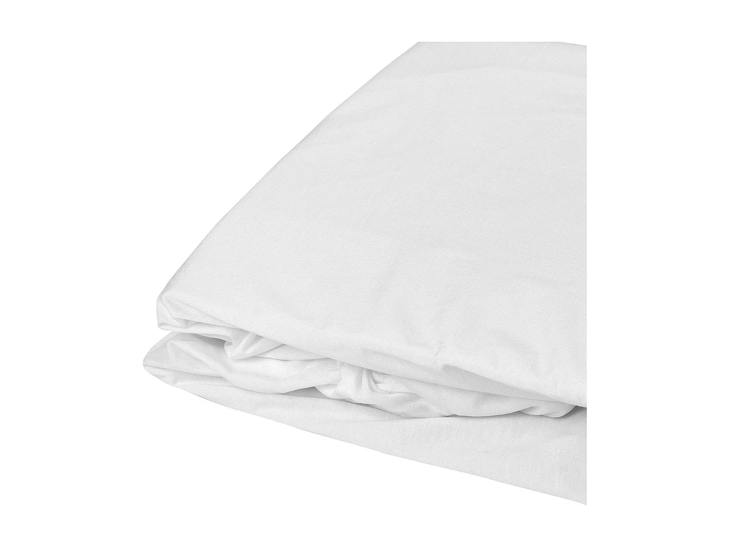 Drap housse élastiqué en 100% coton peigné