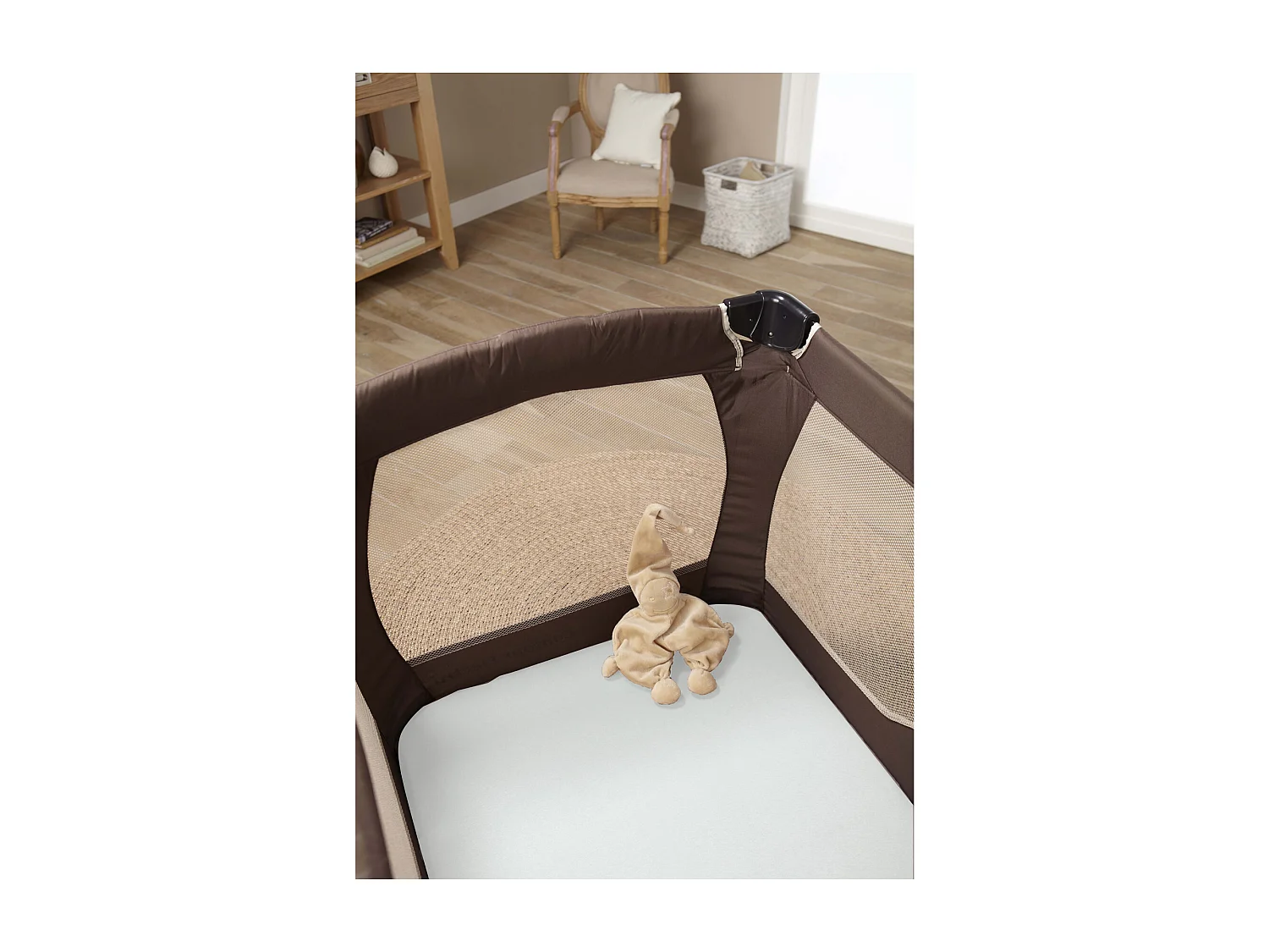 Waterdicht hoeslaken - 75 x 30 cm - Wit - Anti-huisstofmijt - Ademend