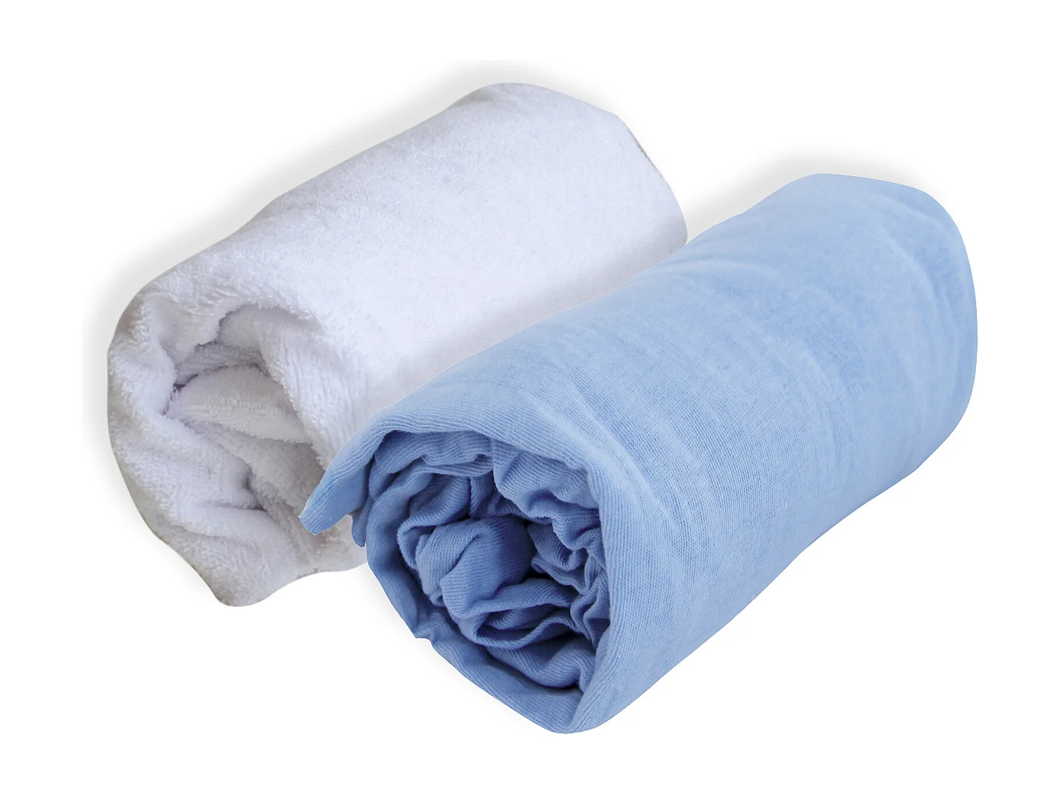 Lot d'1 alèse et 1 drap housse