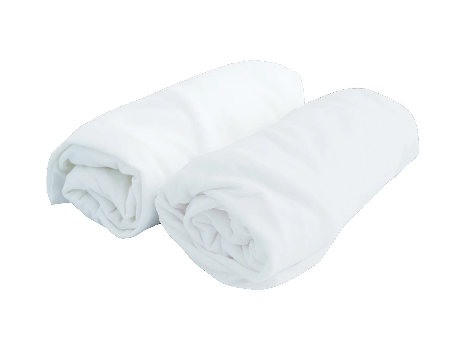 Duo de draps housse en jersey