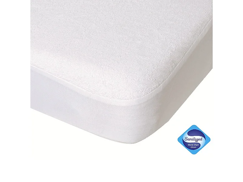 Sábana bajera impermeable - Blanco - 35 x 75 cm