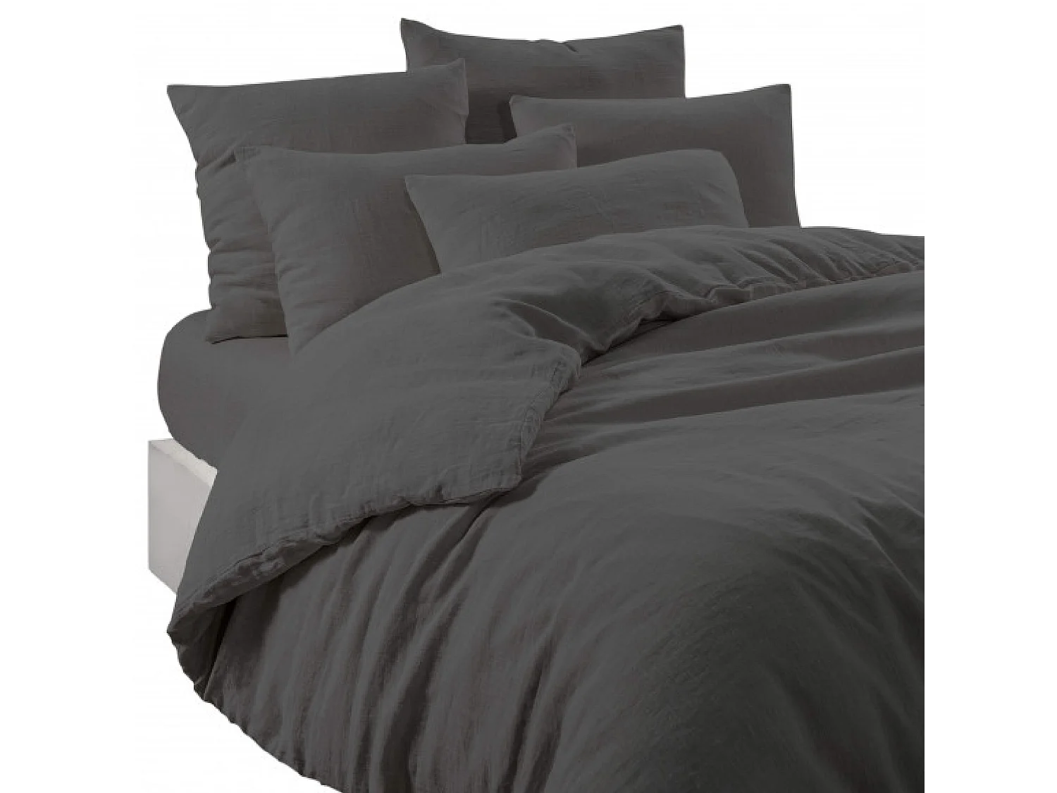 Drap Housse Harmony en 100% Lin Lavé