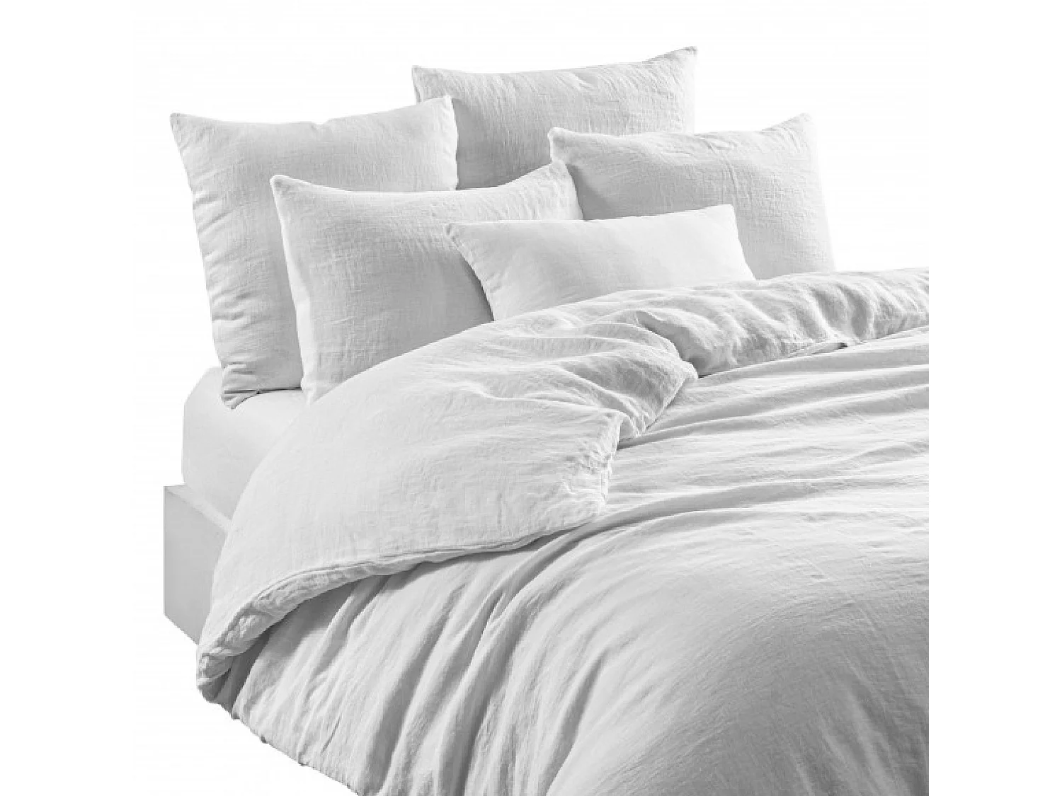 Drap Housse Harmony en 100% Lin Lavé