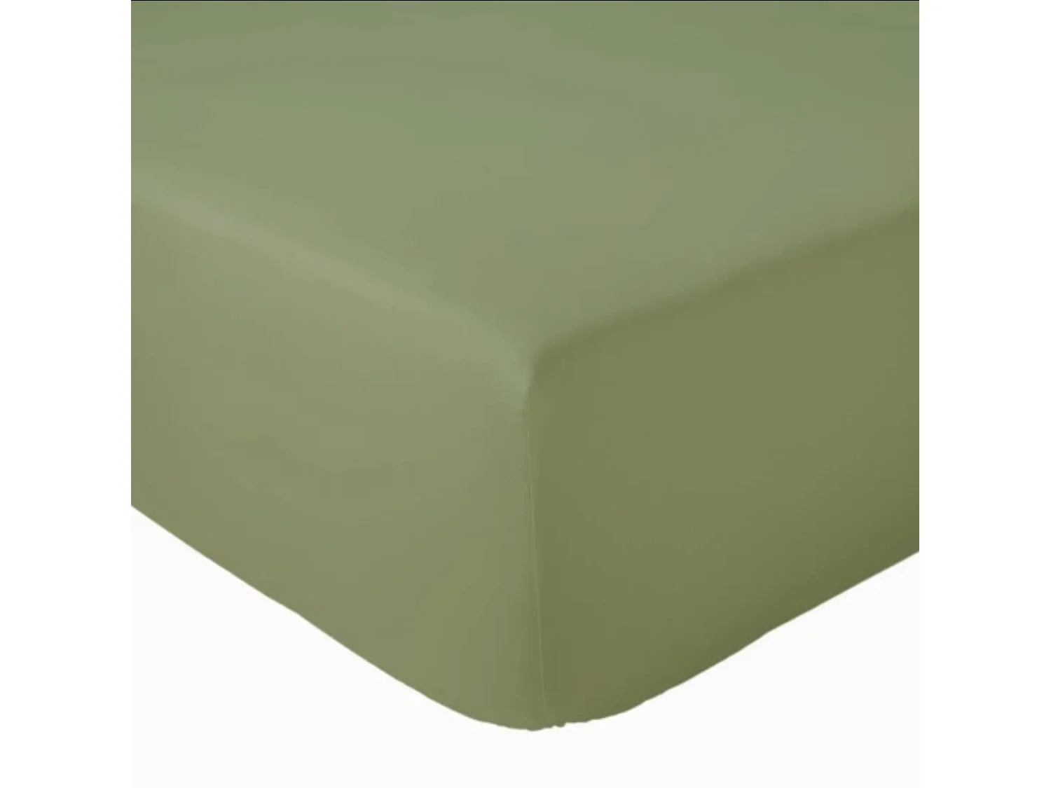 Drap Housse Uni bonnet 30 cm 100% Coton