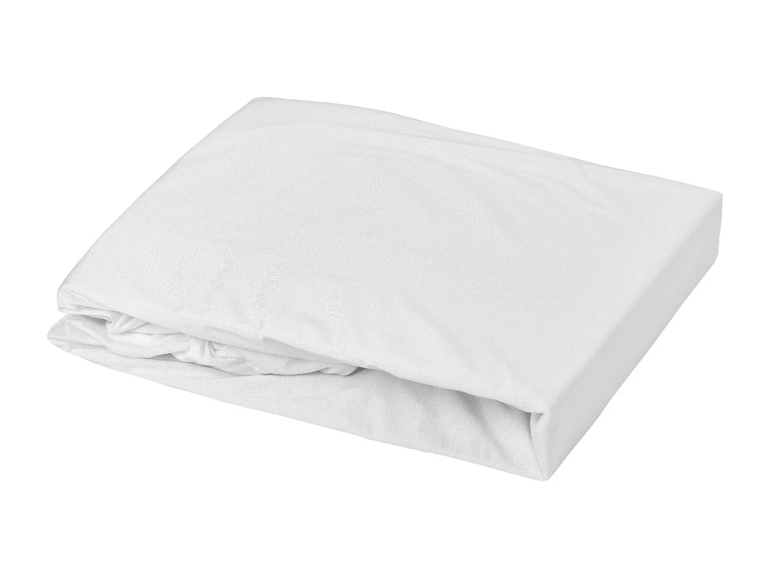 Drap housse élastiqué en 100% coton peigné