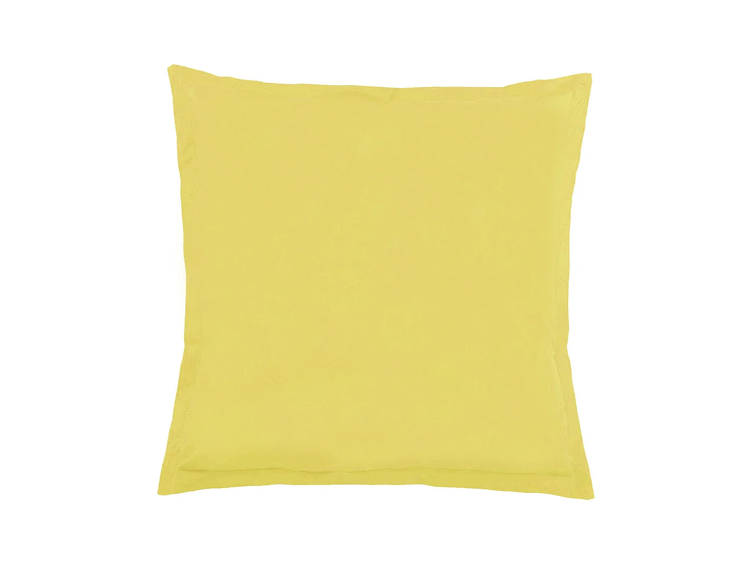 Taie d'Oreiller Unie en 100 % Coton