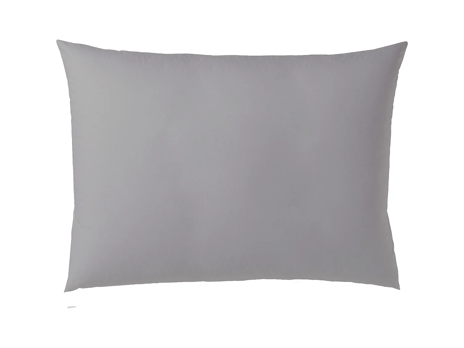 Lot de 2 taies d'oreiller en 100% coton peigné