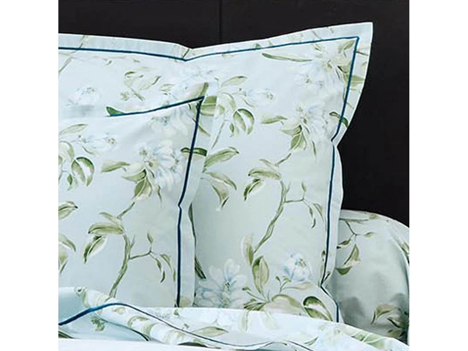 Taie d'oreiller en percale de coton au style anglais