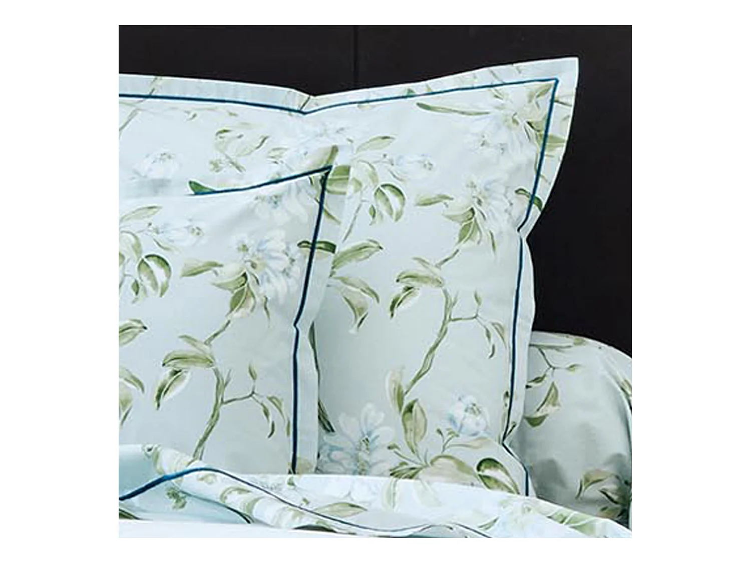 Taie d'oreiller en percale de coton au style anglais