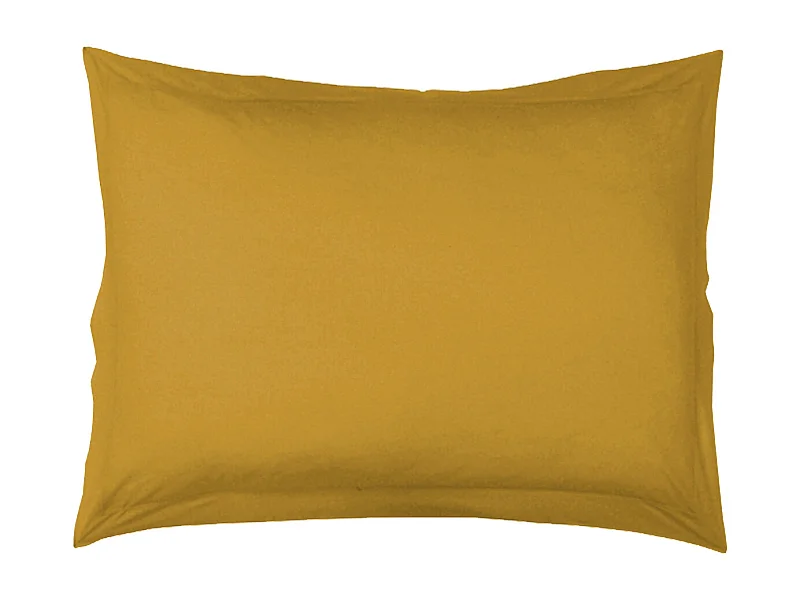 Funda de almohada lisa 100% algodón