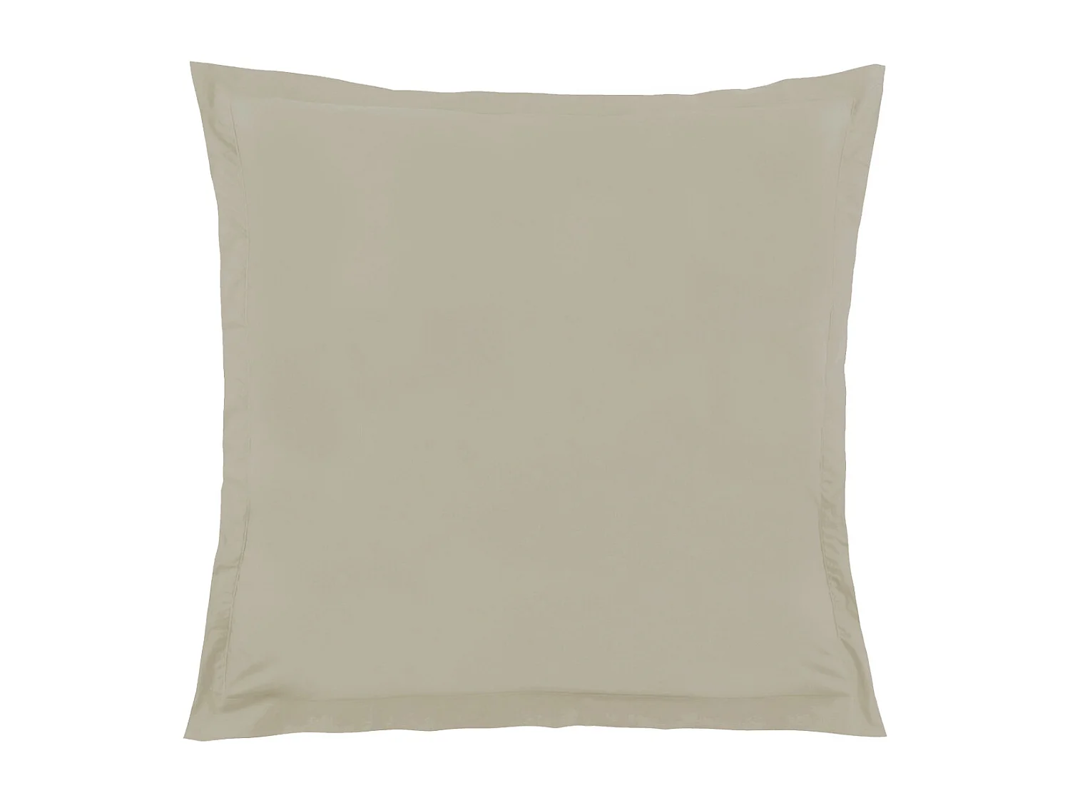 Taie d'Oreiller Unie en 100 % Coton