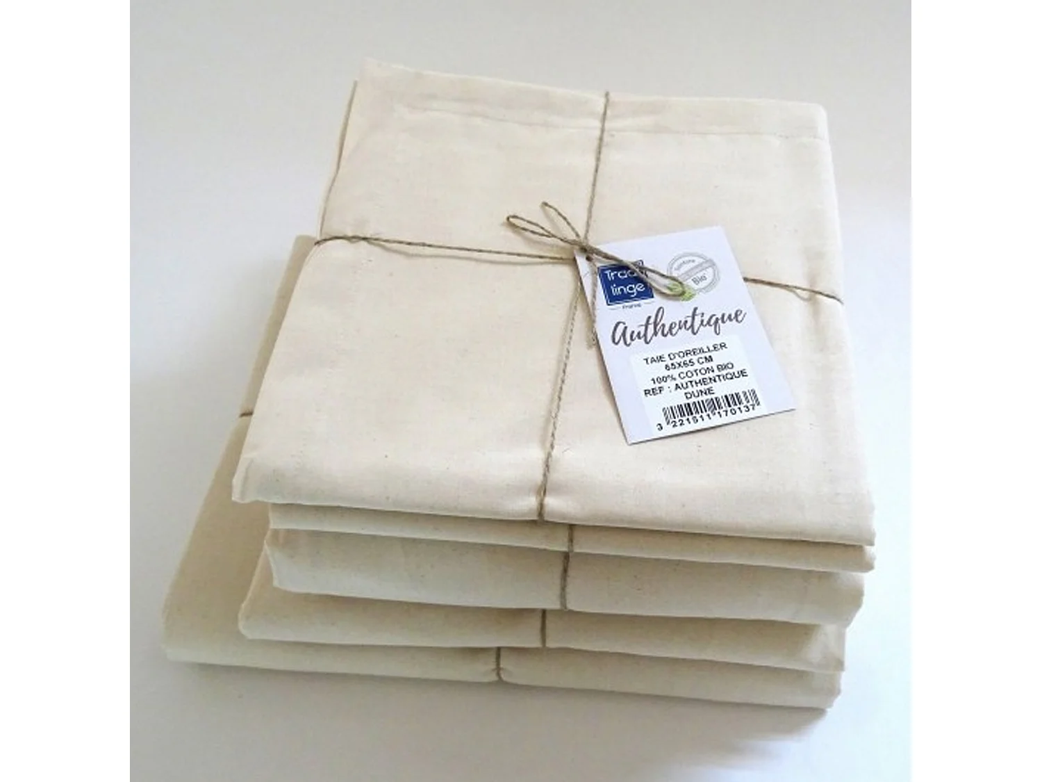 Kissenbezug aus 100% Bio-Baumwolle