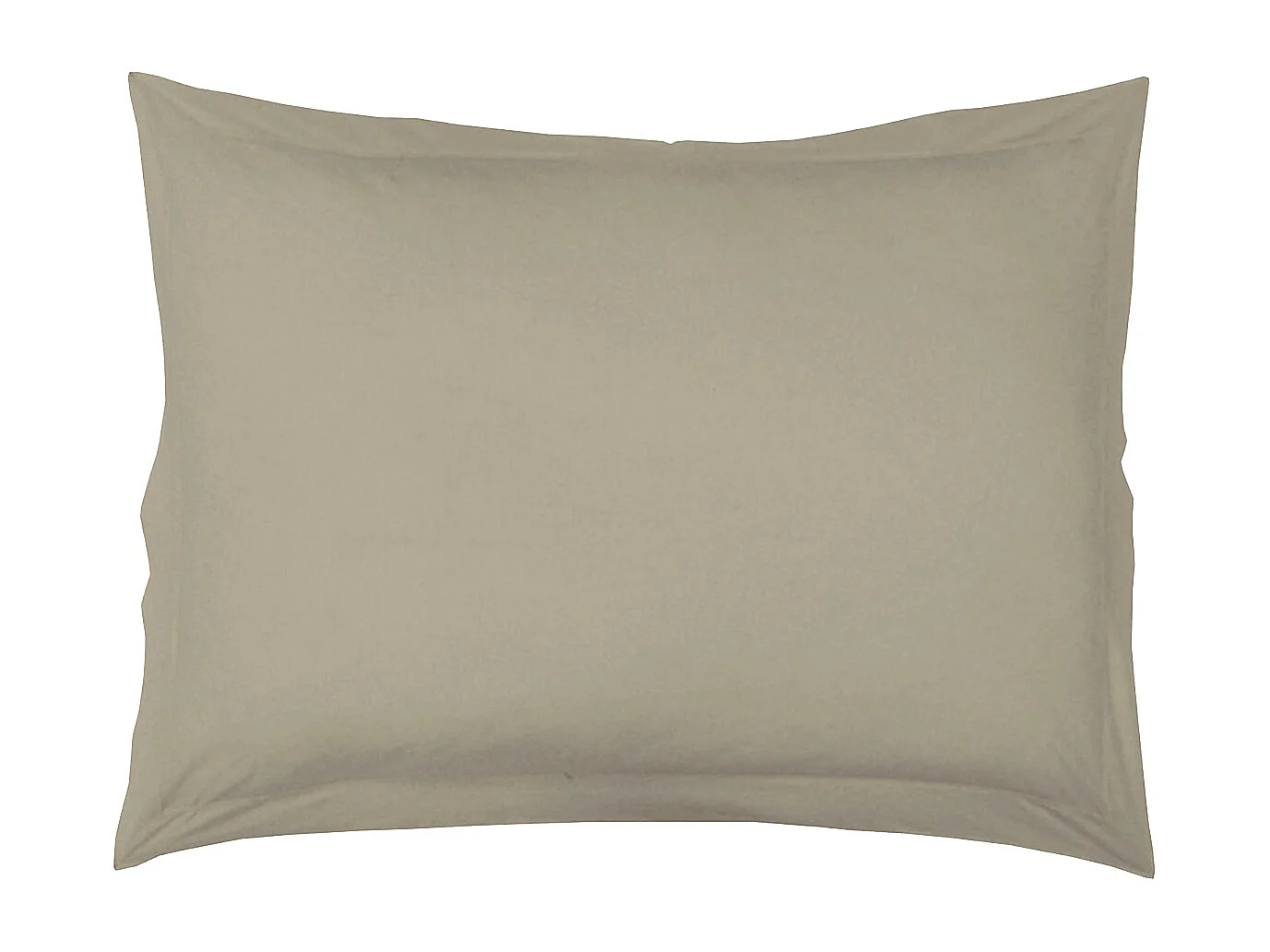Taie d'Oreiller Unie en 100 % Coton