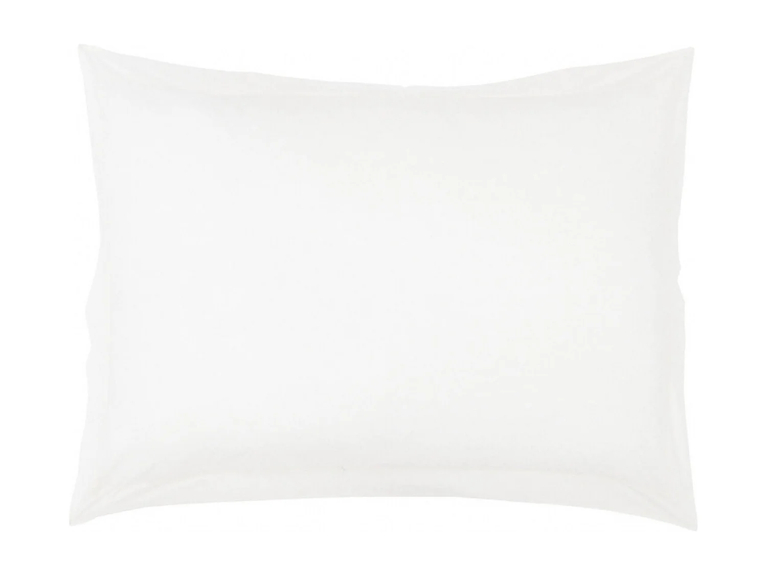 Taie d'Oreiller Unie en 100 % Coton