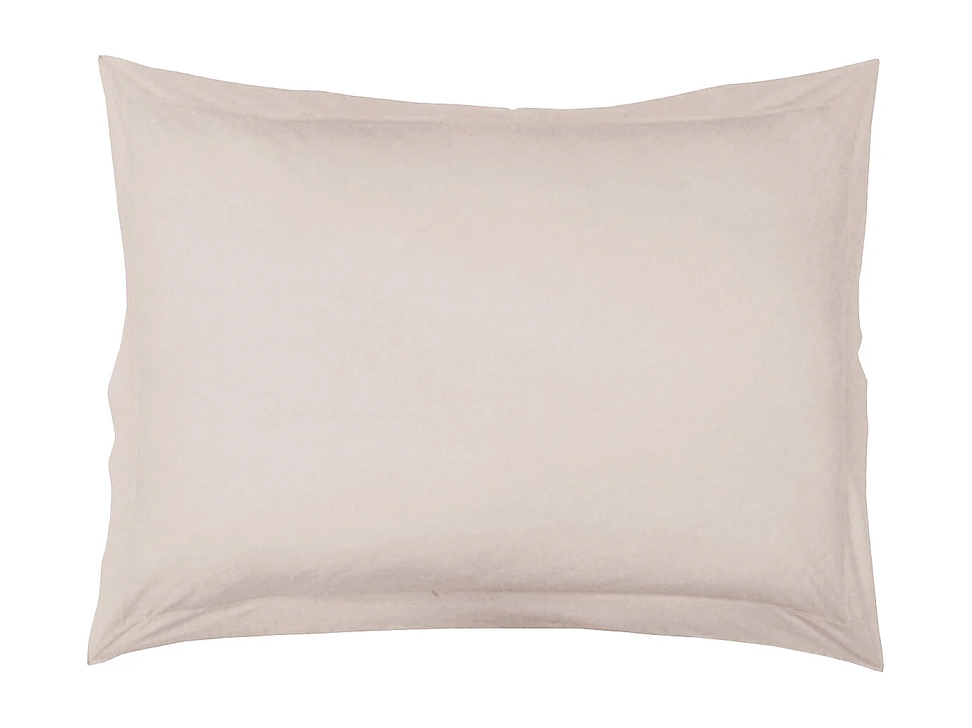 Taie d'Oreiller Unie en 100 % Coton