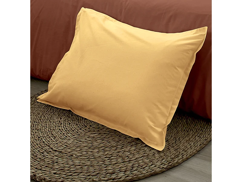 Funda de almohada de 100% algodón orgánico