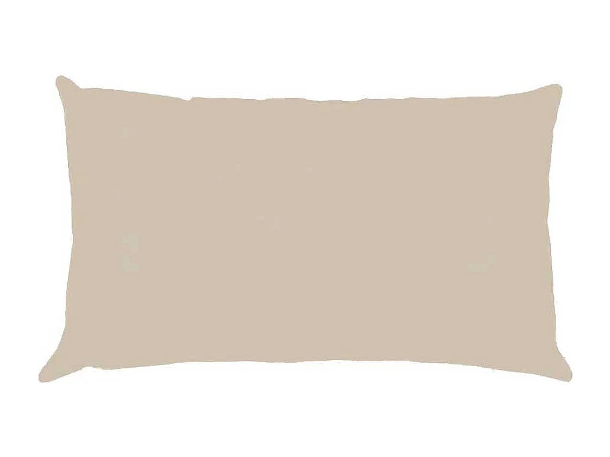 Taie d'oreiller percale 50 x 70 cm unie