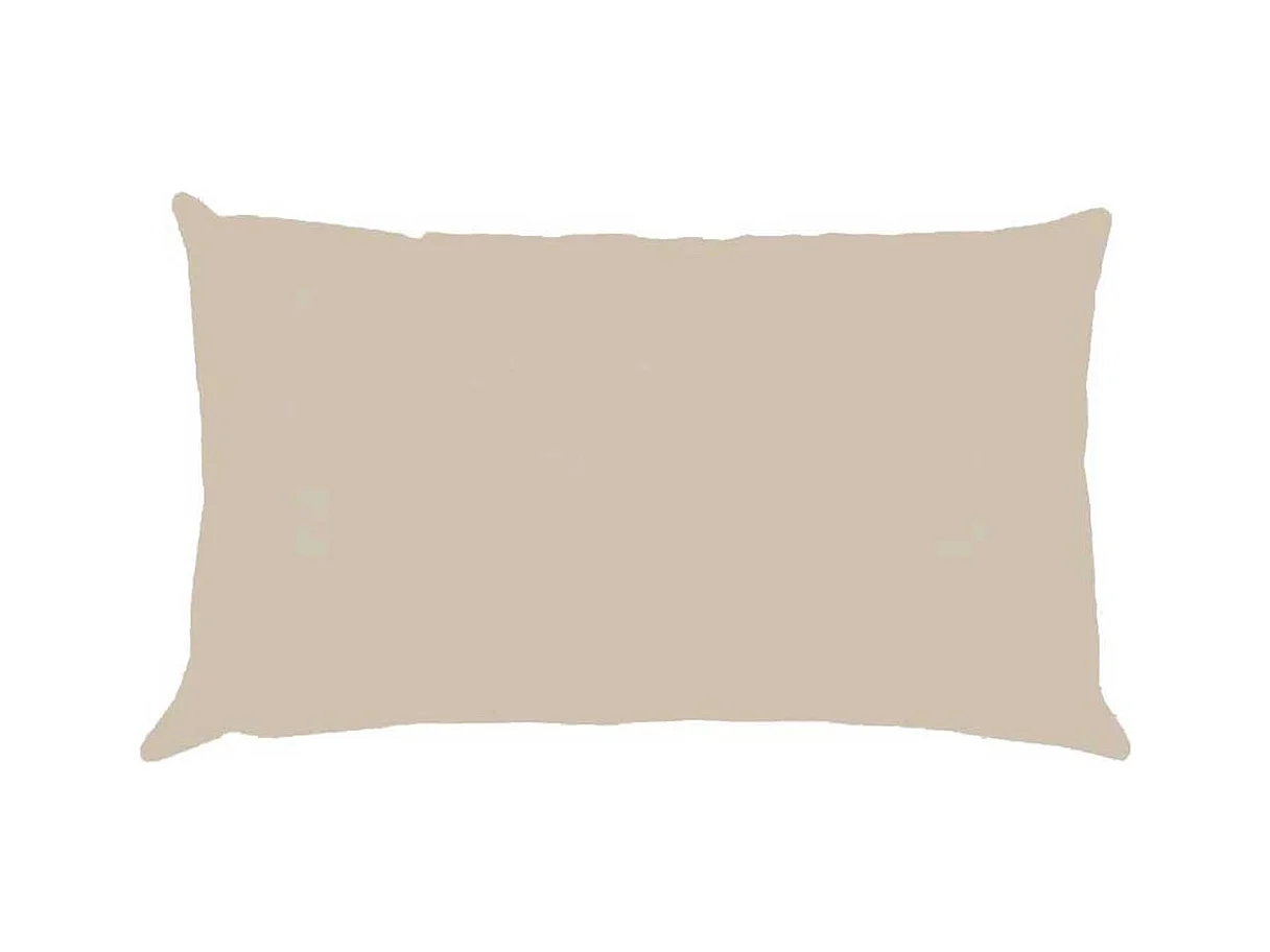 Taie d'oreiller percale 50 x 70 cm unie