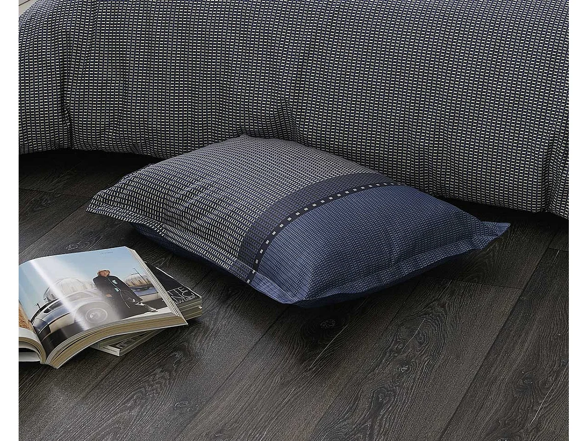 Taie d'Oreiller en Satin de Coton