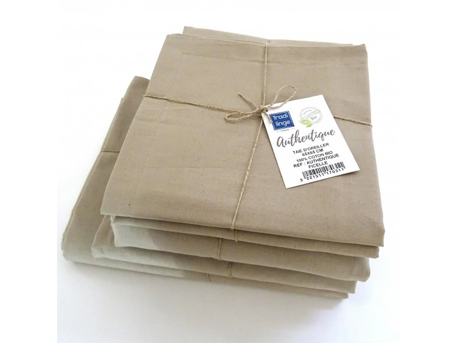 Kissenbezug aus 100% Bio-Baumwolle