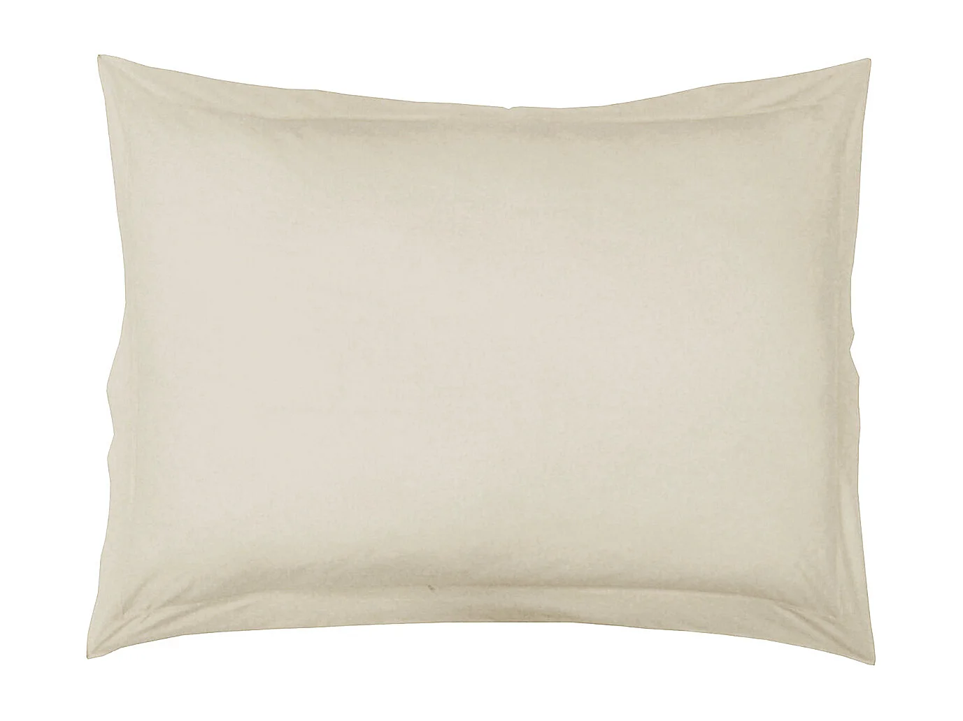 Taie d'Oreiller Unie en 100 % Coton