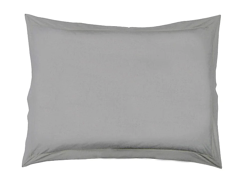 Funda de almohada lisa 100% algodón