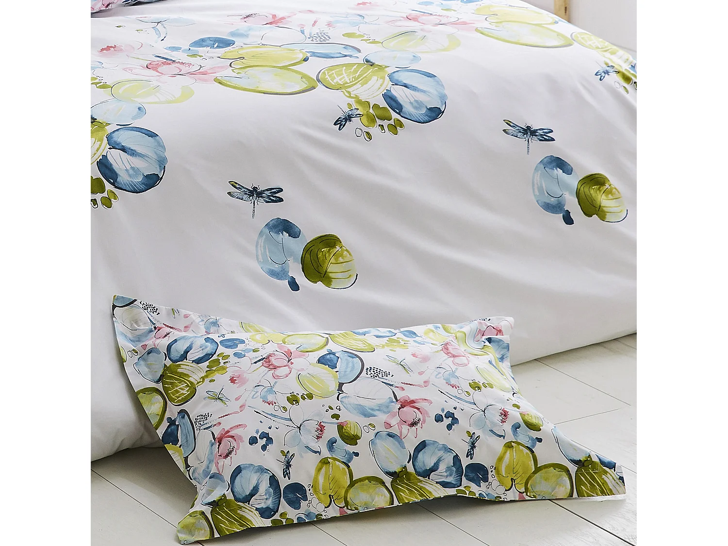 Taie d'oreiller Nénuphar