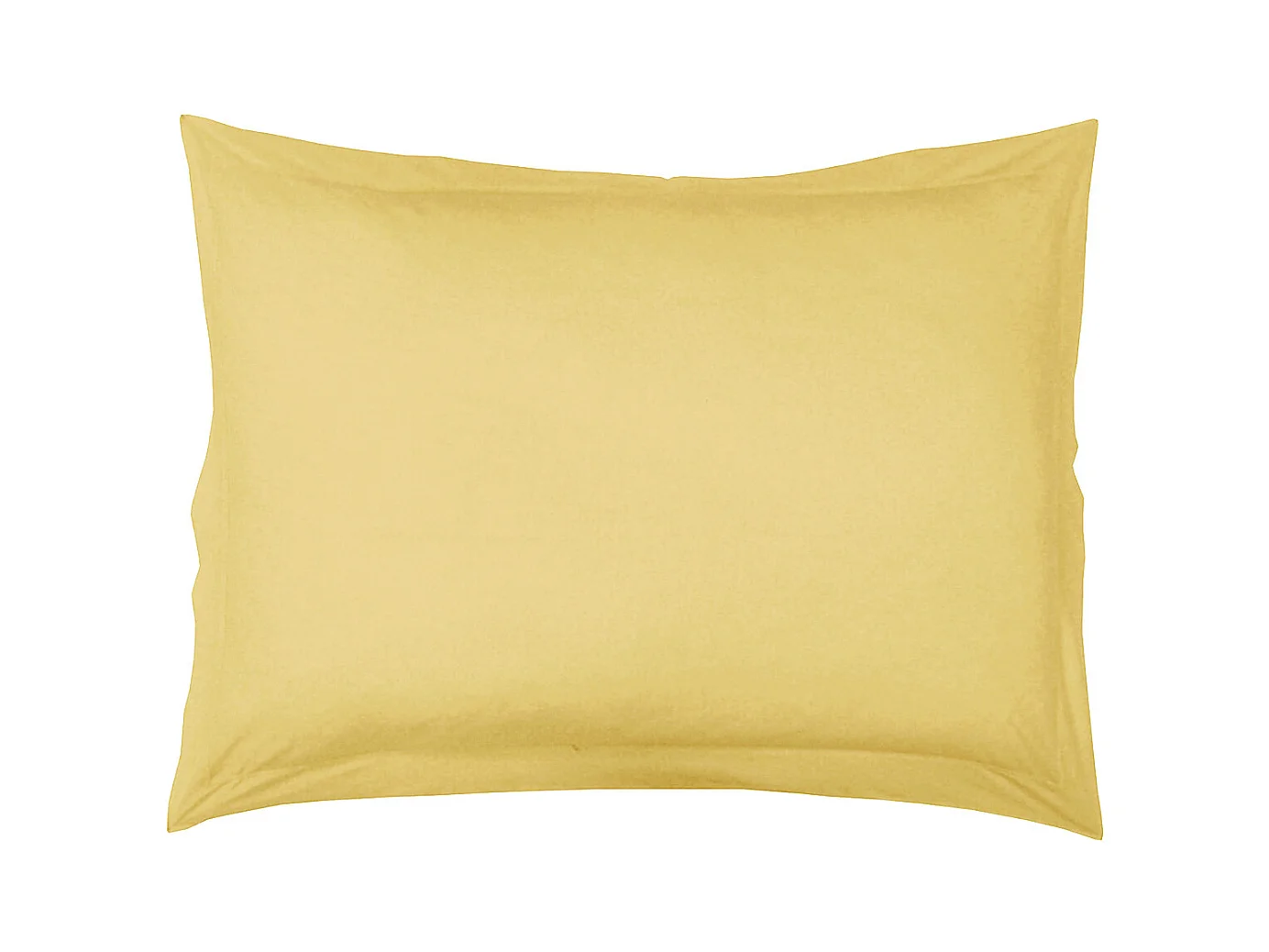 Taie d'Oreiller Unie en 100 % Coton
