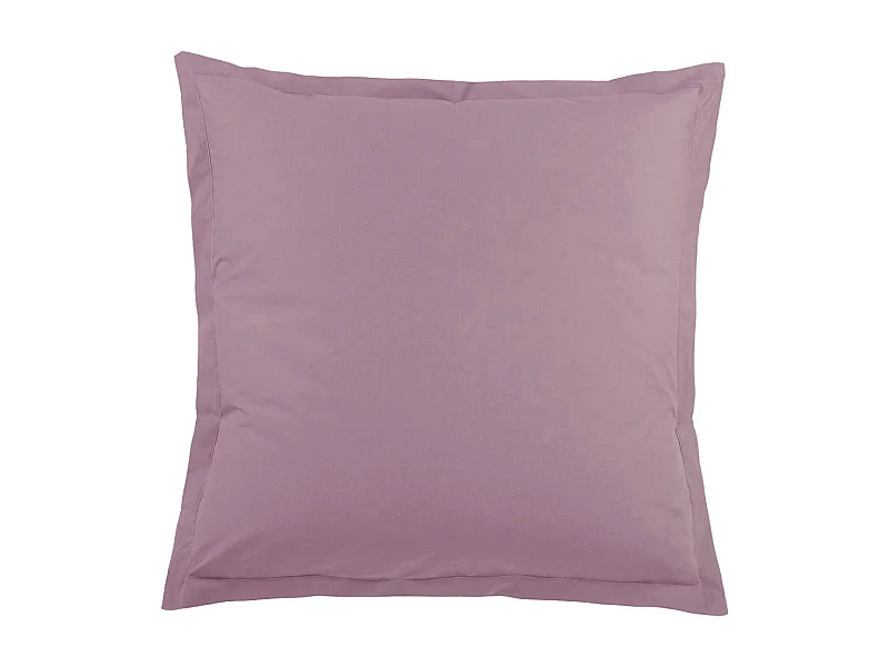Funda de almohada lisa 100% algodón