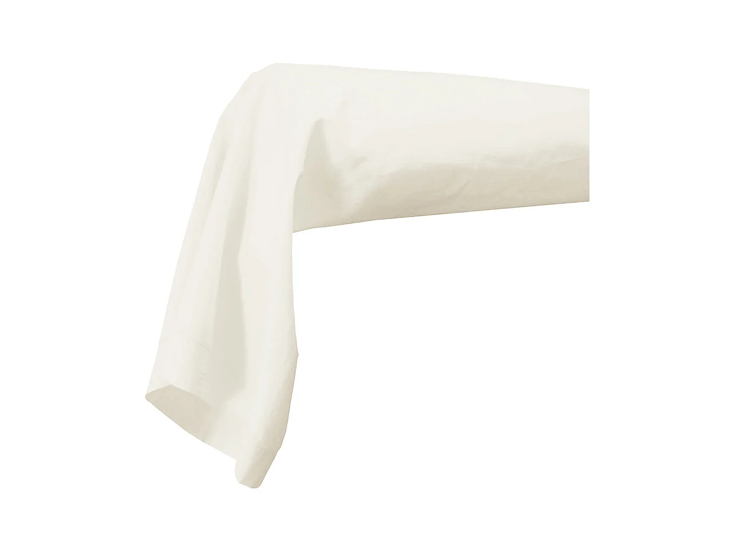 Taie de Traversin Unie en 100% Coton
