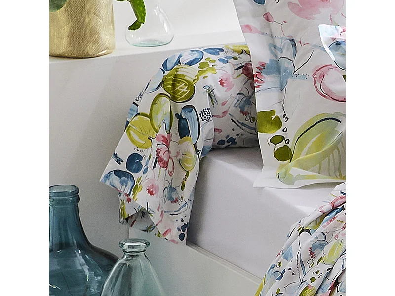 Taie de traversin Nénuphar