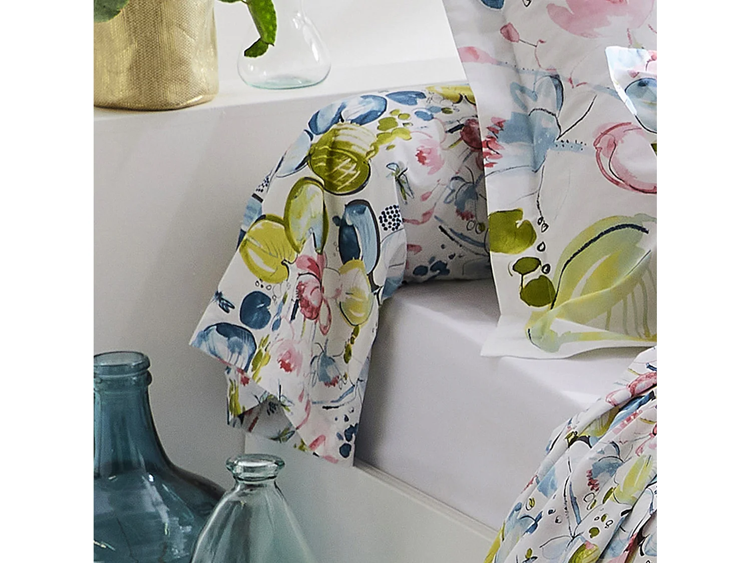 Taie de traversin Nénuphar