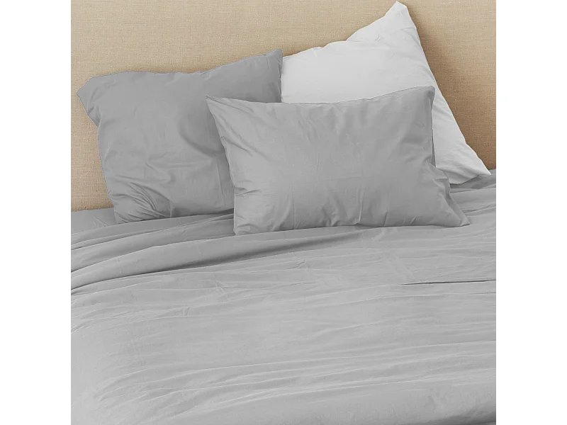 Funda de almohada en algodón lavado