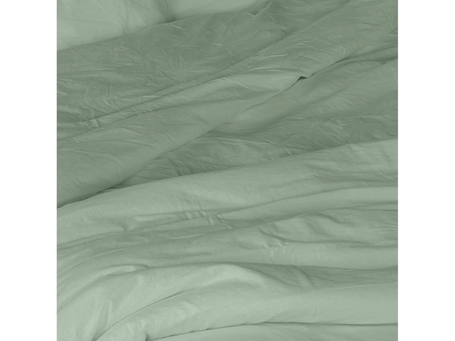 Taie d'oreiller en coton lavé