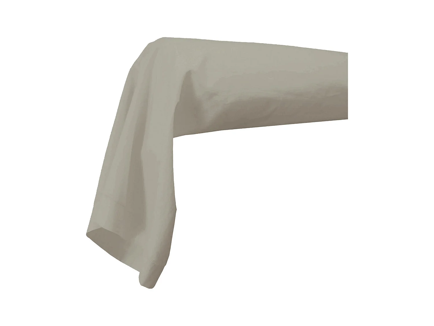 Taie de Traversin Unie en 100% Coton