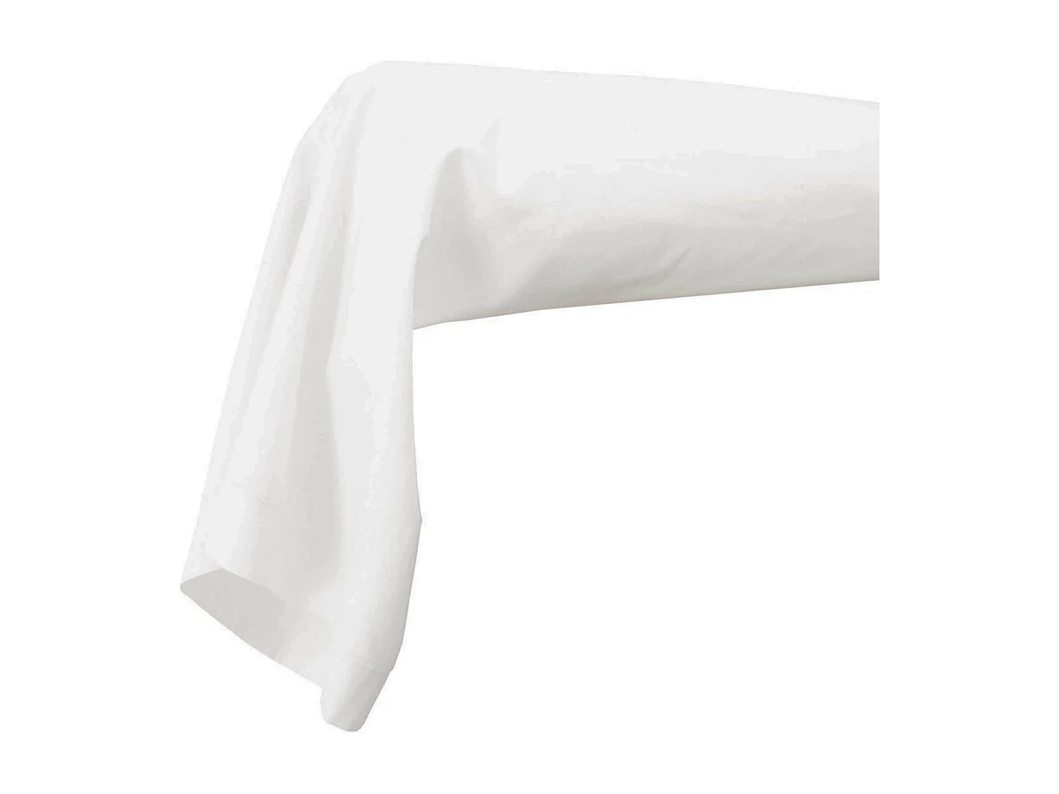 Housse de traversin percale 86 x 140 cm unie