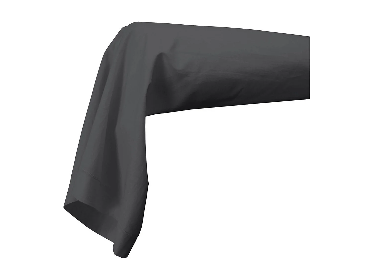 Housse de traversin percale 86 x 140 cm unie