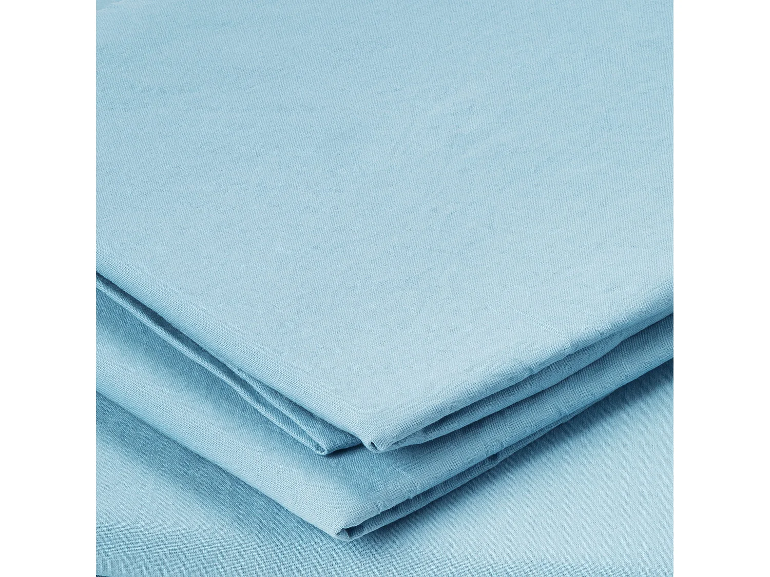 Taie d'oreiller en coton lavé