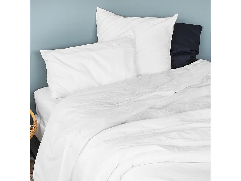 Funda de almohada en algodón lavado