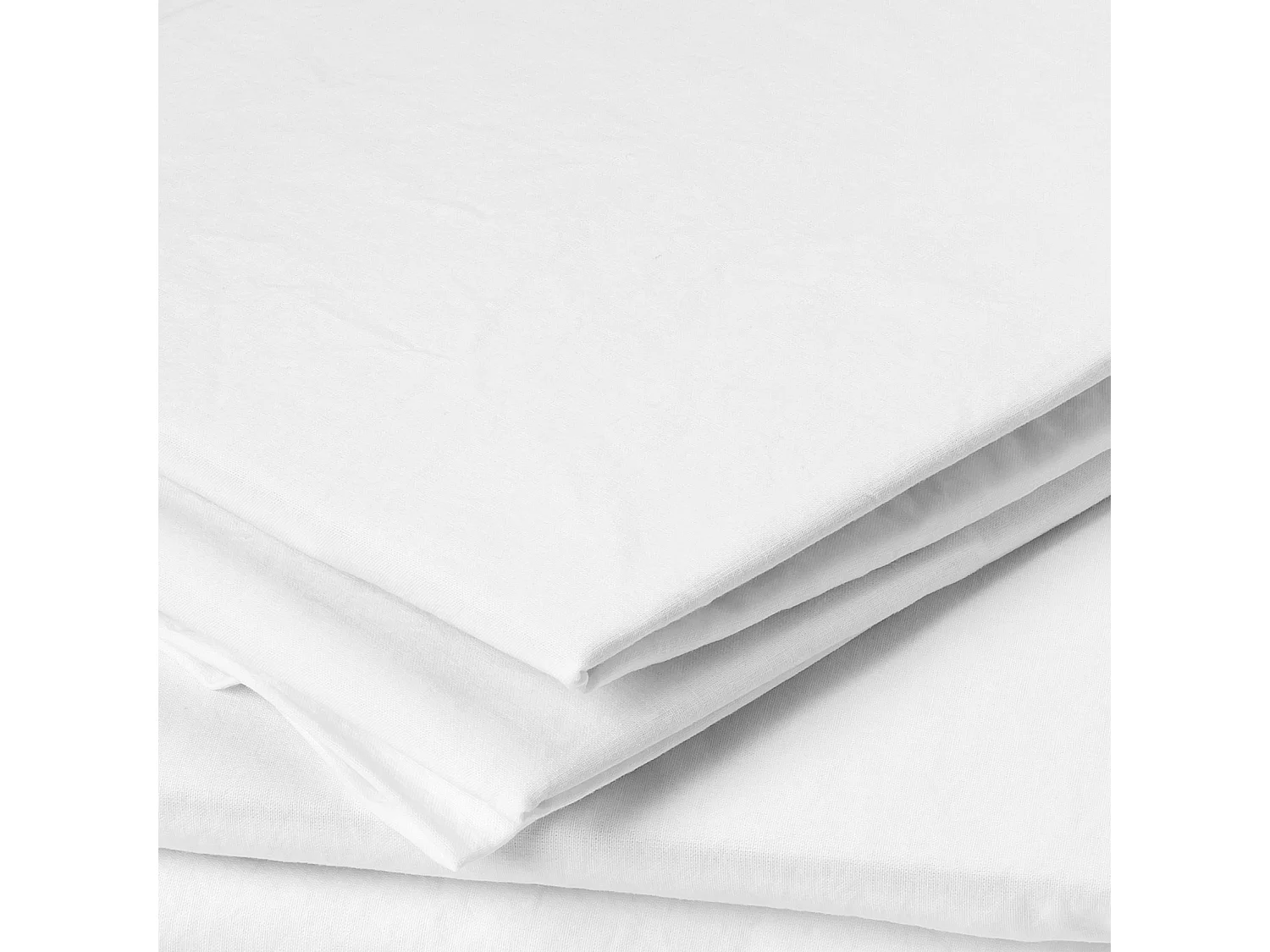 Taie d'oreiller en coton lavé