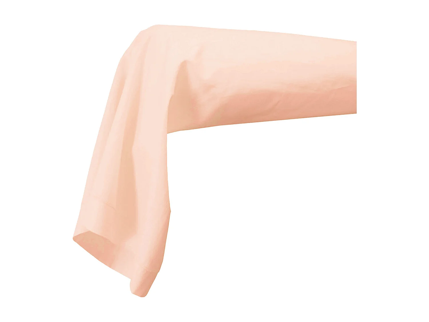 Taie de Traversin Unie en 100% Coton