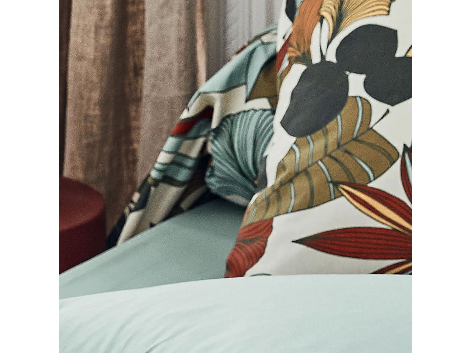 Taie de traversin esprit nature