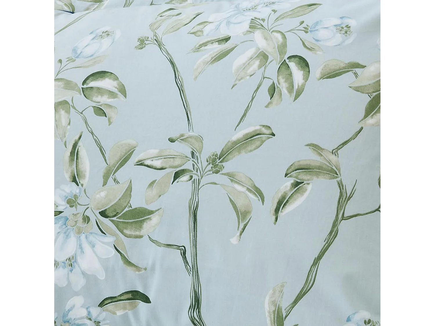 Taie de traversin en percale de coton au style anglais