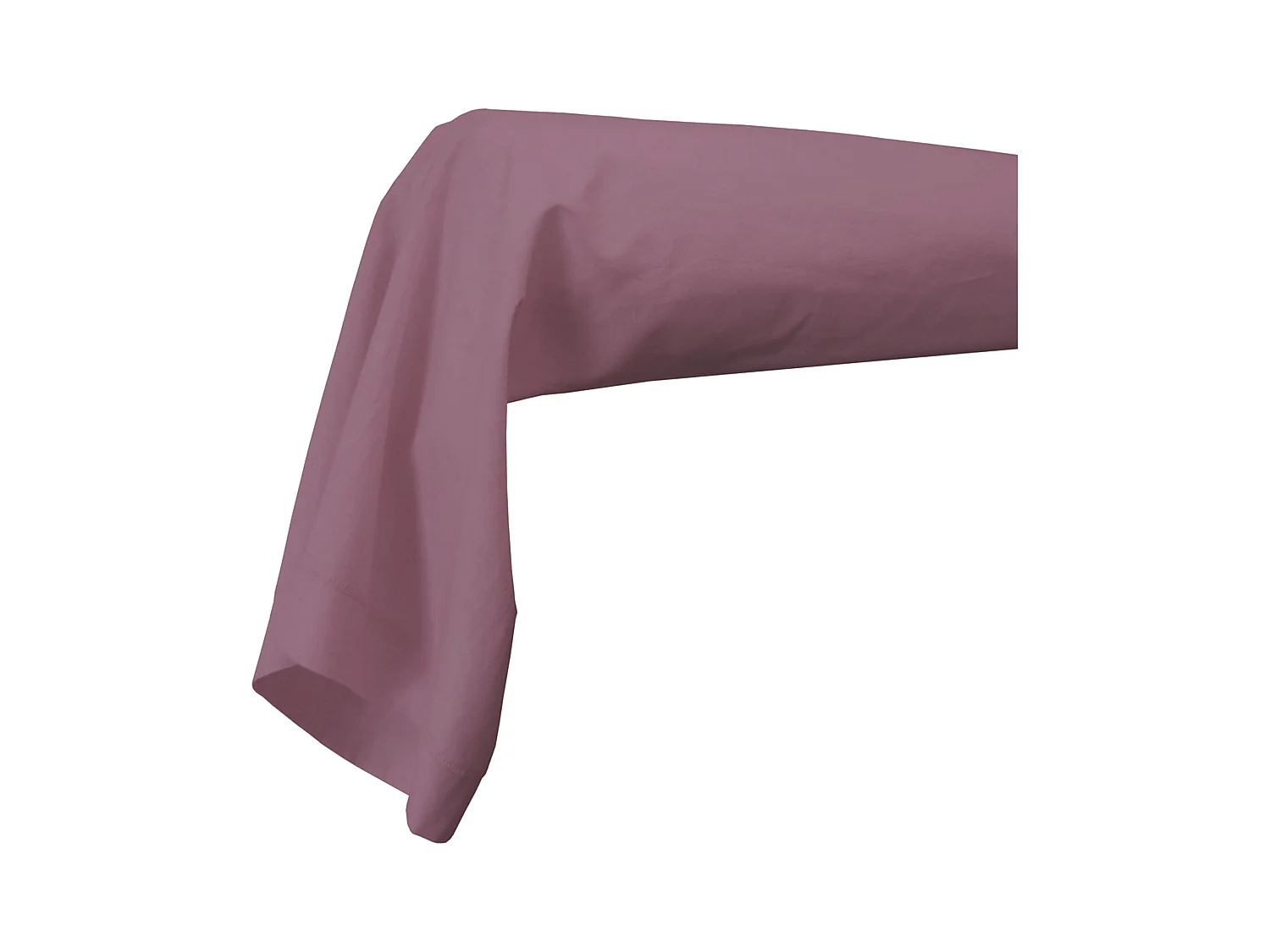 Taie de Traversin Unie en 100% Coton
