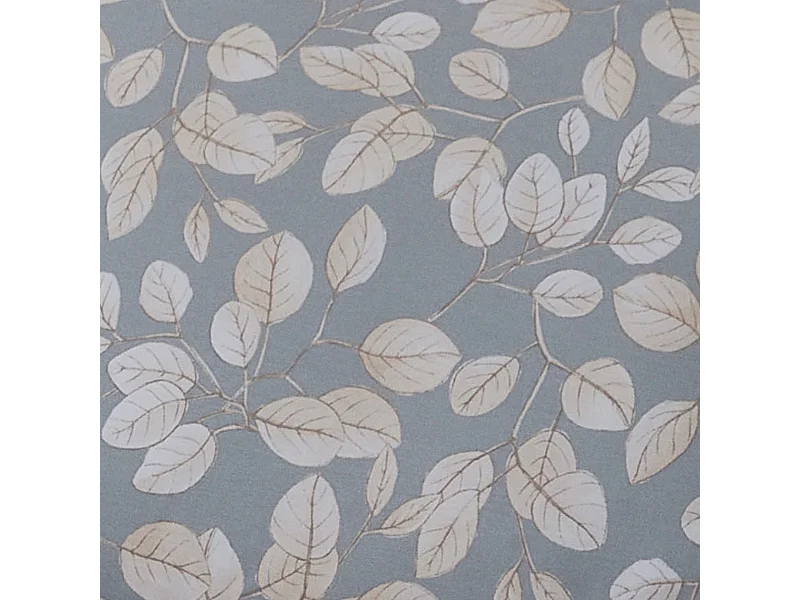 Funda de almohadón cilíndrico de percal con estilo acogedor